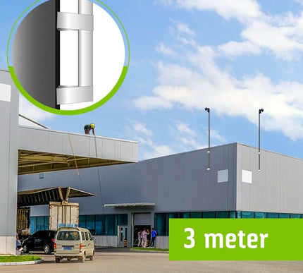 cameramast_met_muurbeugels_3_meter_90mm