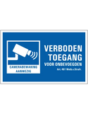 waarschuwingsbord-camerabewaking-verboden-toegang