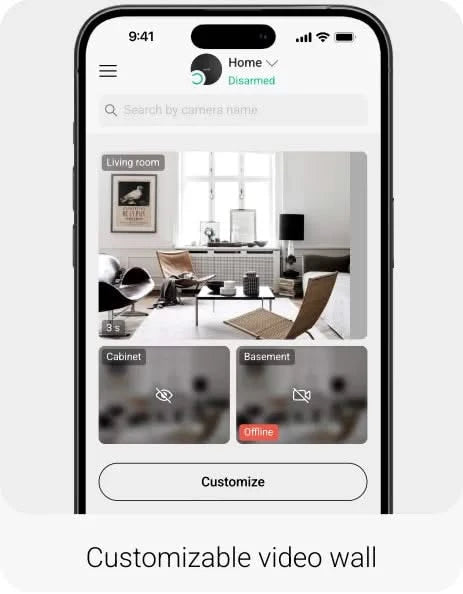 Ajax Systems NVR recorder 16 Channels Black