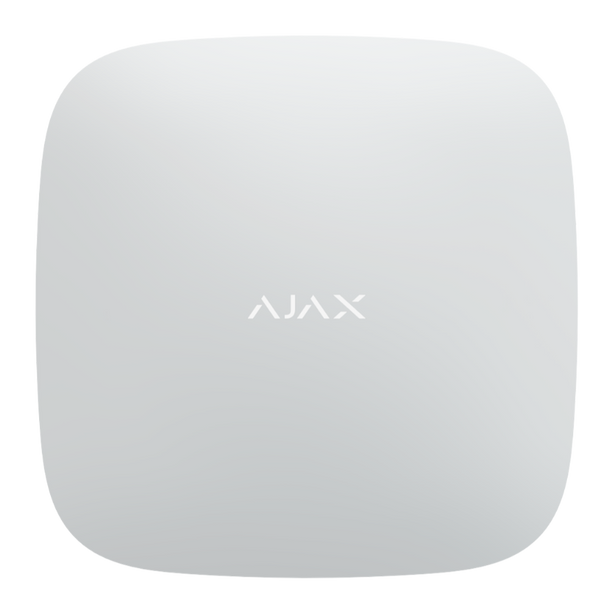 Ajax Systems Ajax Systems Smart Hub 12 volt  (Wit) Met GSM en LAN Communicatie