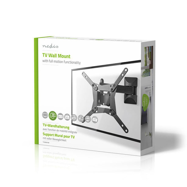 AlarmsystemExpert.fr Support mural pour TV, orientable et inclinable, de 10 à 32 pouces