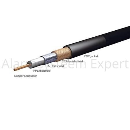 Alarm SystemExpert.co.uk RG59 foil shielded coaxial cable 100 meters