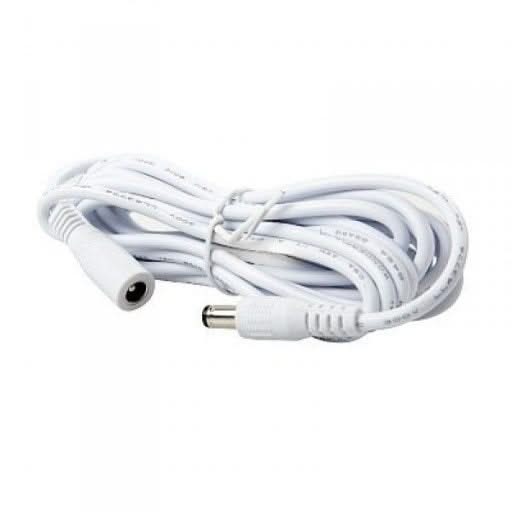 AlarmsystemExpert.co.uk Verlängerungskabel Stromversorgung 12volt 3mtr weiß