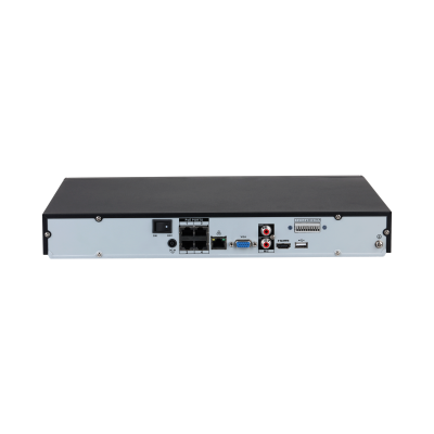 Dahua NVR4204-P-EI, 4x PoE, 2x SATA, Without Storage, max. 4 IP cameras Black
