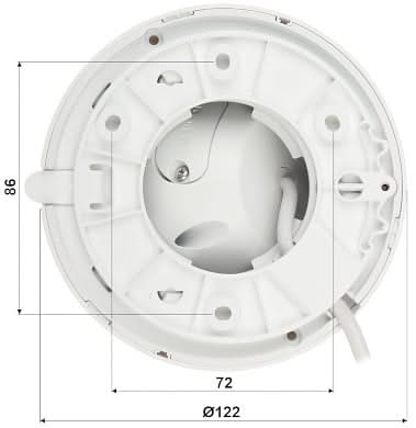 Dahua Dahua Set 2x Turret 4MP + Recorder & Bekabeling