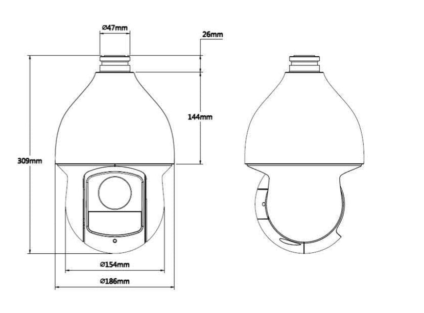 Dahua SD59230T-HN- Full HD PTZ Kamera 30x Zoom, Autotracking