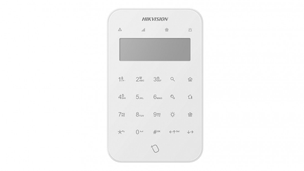 Hikvision DS-PK1-LT-WE Wireless LCD Keypad + Tag Reader
