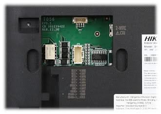 Hikvision DS-KH6320Y-WTE2 Station intérieure 2 fils écran 7''pouces