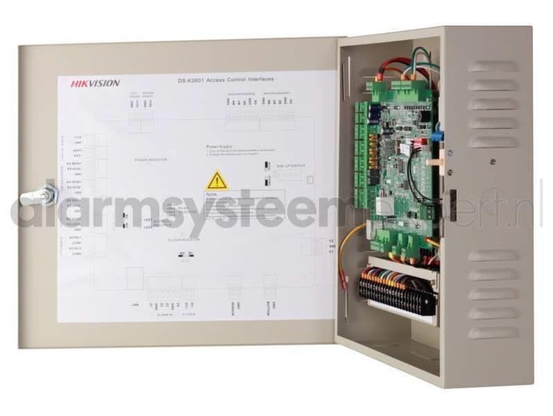 Hikvision Hikvision Pro complete deurcontroller, 4 deuren, DS-K2604