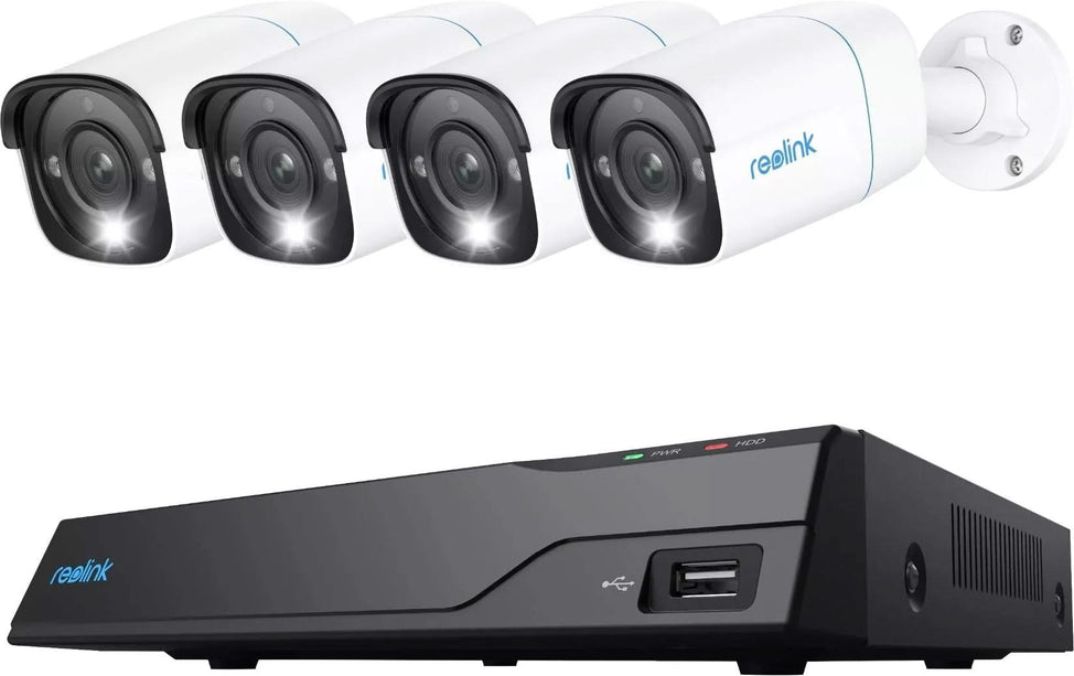 Reolink NVS8-8MB4, Sicherheitsset 2TB, 8MP 4K, PoE und intelligente Erkennung