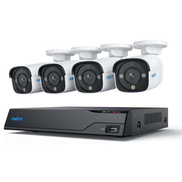 Reolink NVS8-8MB4, Sicherheitsset 2TB, 8MP 4K, PoE und intelligente Erkennung