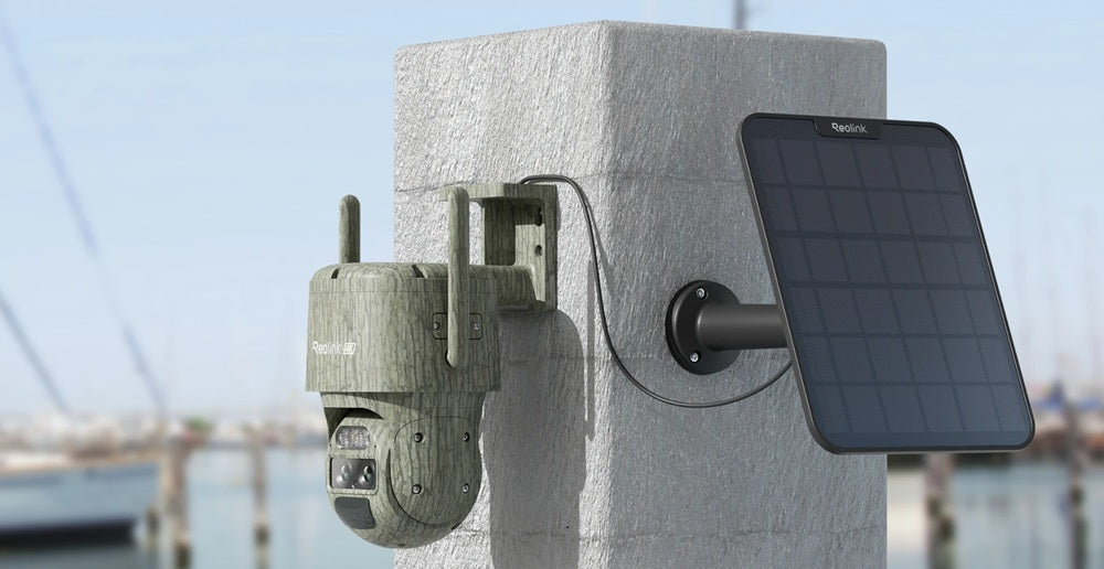 Reolink Reolink G770-C, 4K 8MP Dual-Lens, 4G PT batterijcamera met zonnepaneel