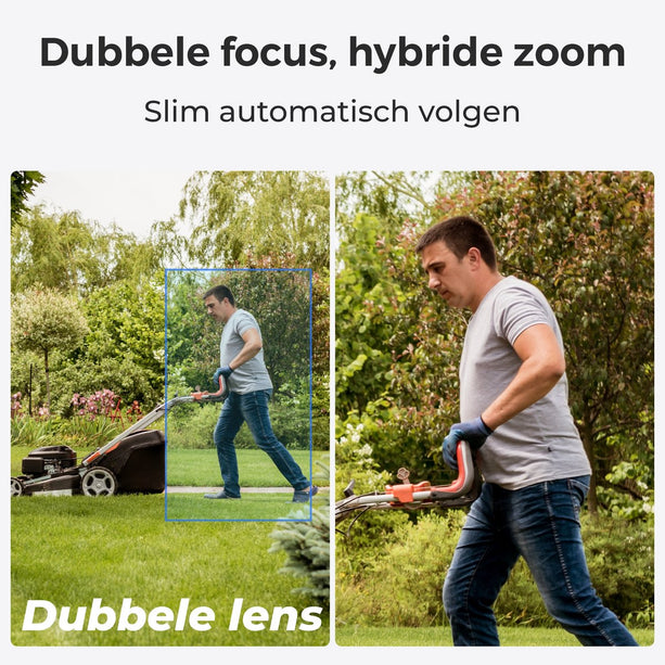 Reolink Trackmix-WiFi, caméra PTZ 4K à double objectif avec suivi des mouvements