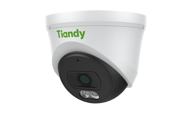 Tiandy TC-C34XN, 4MP 2.8mm, Turret camera, Fixed Color Maker, PoE, White