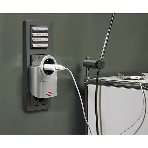 Valueline Surge-Protected Socket 1-Way - Grounded