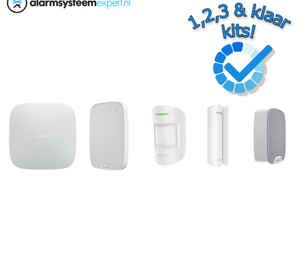 Ajax Systems Ajax Systems Alarm System Kit 1 Wireless (White)