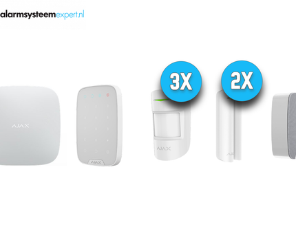 Ajax Systems Ajax Systems Alarm System Kit 4 Wireless (White)