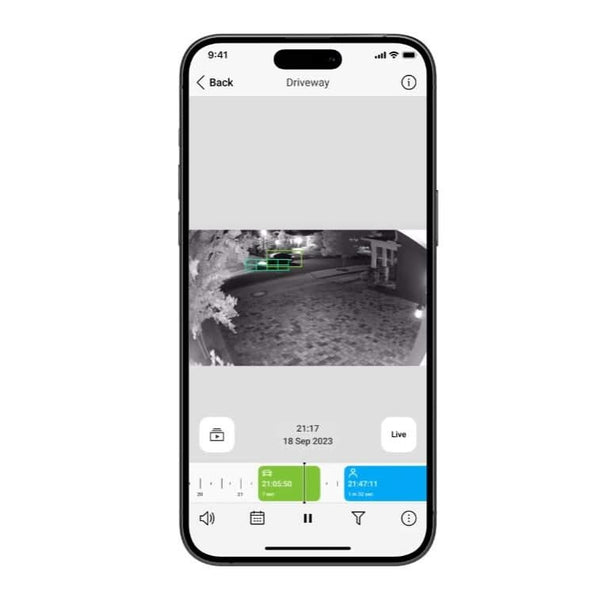 Ajax Systems Ajax Systems BulletCam 5MP Schwarz IP Sicherheitskamera