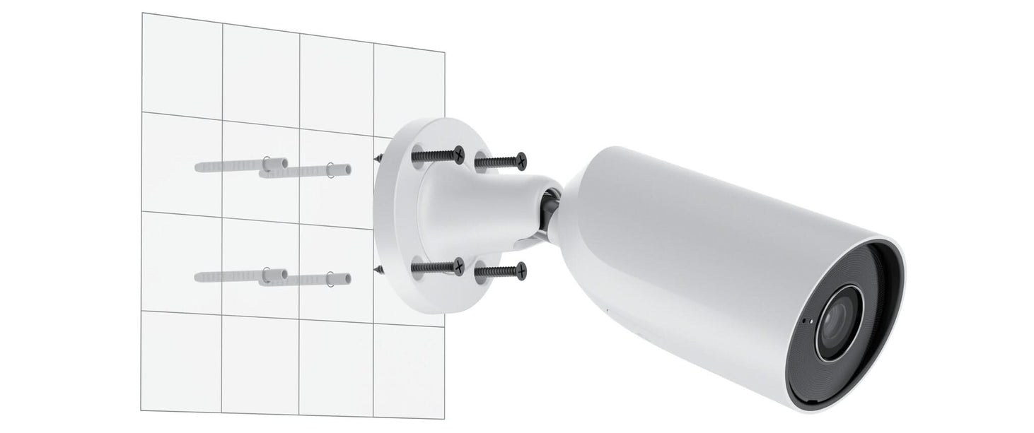 Ajax Systems Ajax Systems BulletCam 8MP Weiß IP Sicherheitskamera