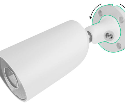 Ajax Systems Ajax Systems BulletCam 8MP White IP Security Camera