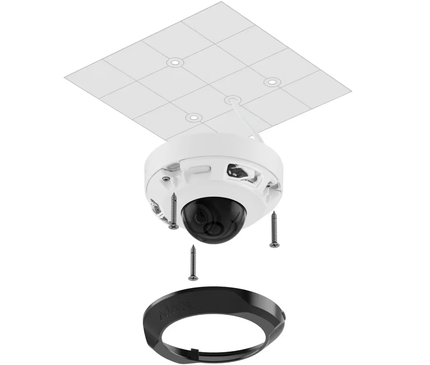 Ajax Systems Ajax Systems DomeCam Mini Schwarz 5MP IP-Sicherheitskamera