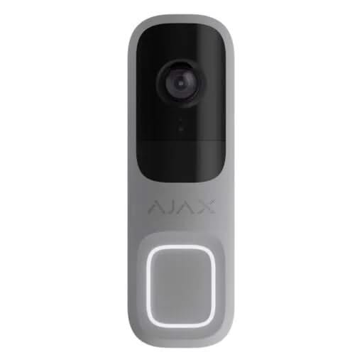 Ajax Systems DoorBell Light Gray, 4 MP Camera with built-in AI and PIR Sensor DEMO MODEL