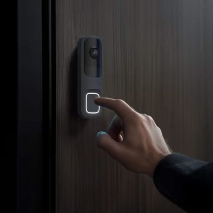 Ajax Systems DoorBell Light Gray, 4 MP Camera with built-in AI and PIR Sensor DEMO MODEL