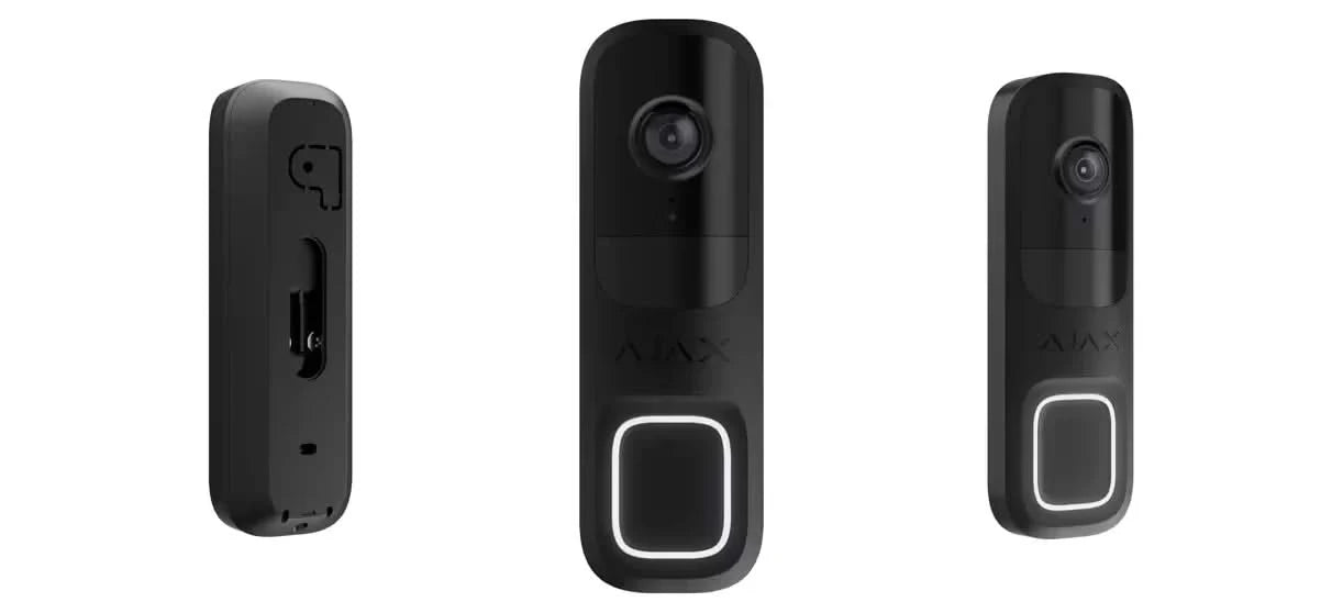 Ajax Systems DoorBell, 4 MP Camera with built-in AI and PIR Sensor