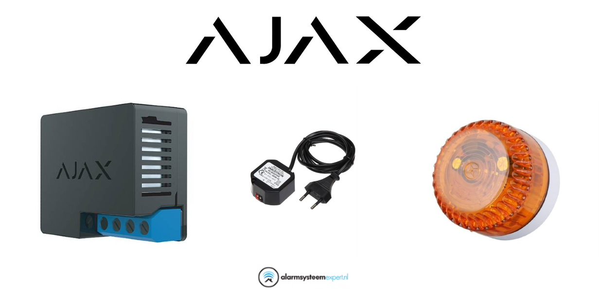 Ajax Systems Ajax Systems Flitser set Oranje