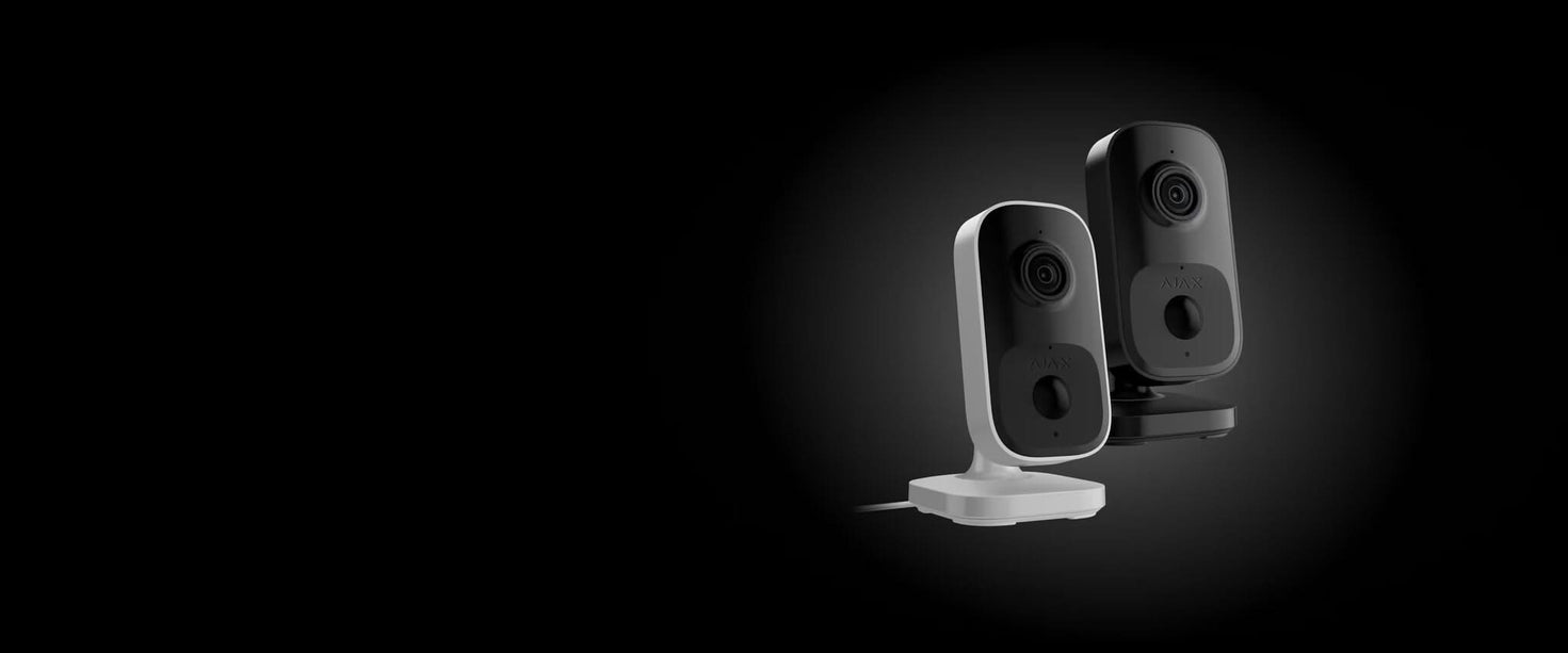 Ajax Systems IndoorCam, Wi-Fi-Kamera mit PIR-Bewegungsmelder und integrierter AI-Technologie