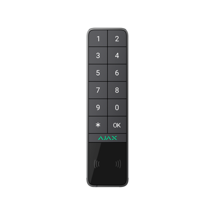Ajax Systems Ajax Systems KeyPad Outdoor Jeweller draadloos met DESFire en BLE kaartlezer