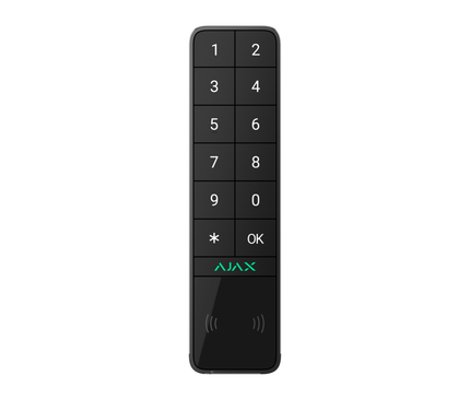 Ajax Systems Ajax Systems KeyPad Outdoor Jeweller sans fil avec DESFire et lecteur de carte BLE