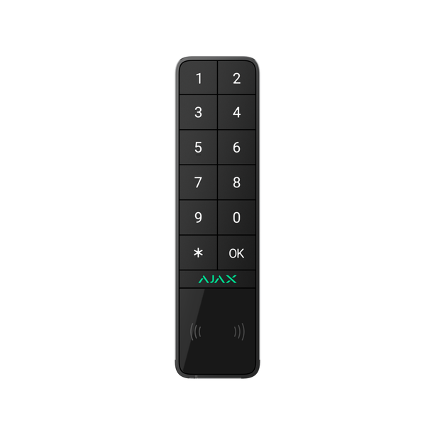 Ajax Systems KeyPad Outdoor Jeweller sans fil avec DESFire et lecteur de carte BLE