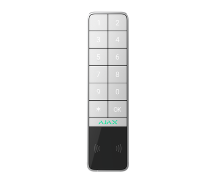 Ajax Systems Ajax Systems KeyPad Outdoor Jeweller sans fil avec DESFire et lecteur de carte BLE