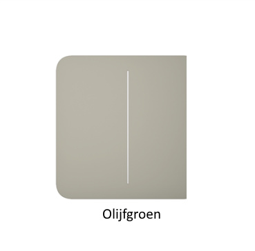 Bouton latéral d'interrupteur Ajax Systems (2 cours)