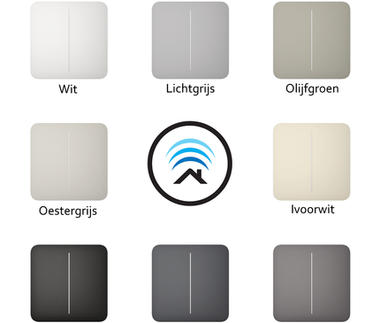 Ajax Systems Ajax Systems Light Switch Solo Button (2-gang)