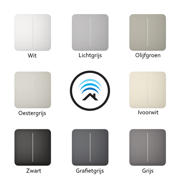 Ajax Systems Lichtschalter Solo-Taste (2-Gang)