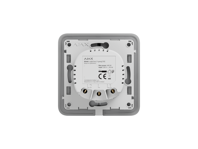 Ajax Systems LightCore (2-Way/Hotel Switching)