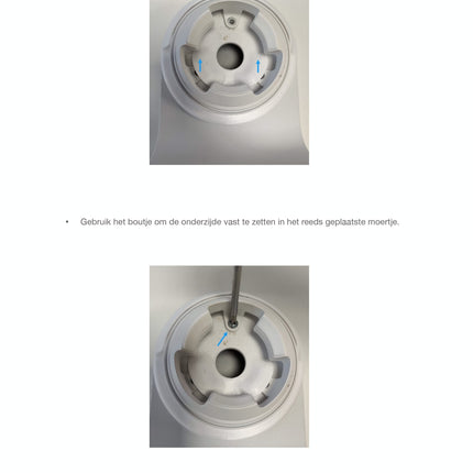 Ajax Systems Wall Bracket Adapter White for TurretCam