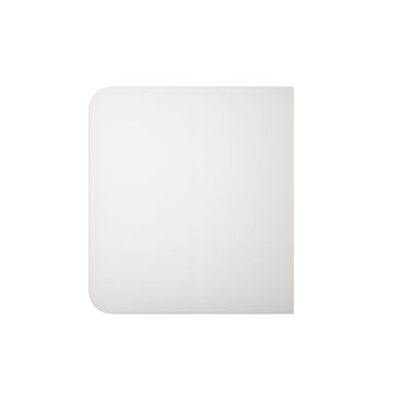 Ajax Systems SideCover Plate, Cover (blind plate) for mounting box