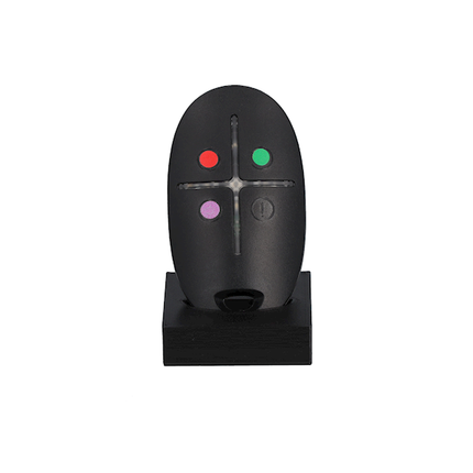 Ajax Systems SpaceControl Black Wireless remote control with colored buttons
