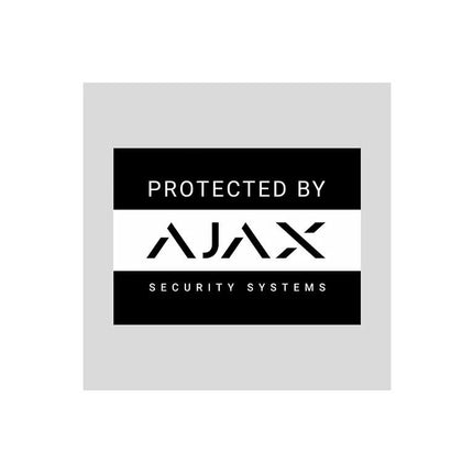 Ajax Systems Ajax Systems Aufkleber 60 x 40mm Englisch (DoorProtect)