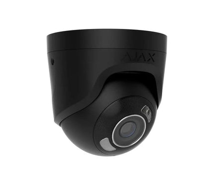 Ajax Systems Ajax Systems TurretCam HL Schwarz 5Mp Hybrid Lighting IP Kamera