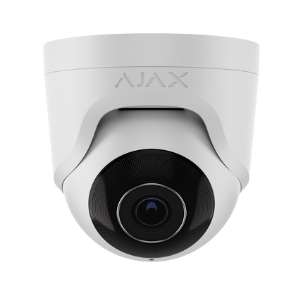 Ajax Systems Ajax Systems TurretCam Wit 8Mp 4K IP-beveiligingscamera 2.8mm DEMO