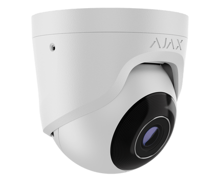 Ajax Systems Ajax Systems TurretCam White 8Mp 4K IP security camera 2.8mm DEMO