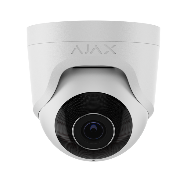 Ajax Systems Ajax Systems TurretCam Wit 8Mp 4K IP-beveiligingscamera