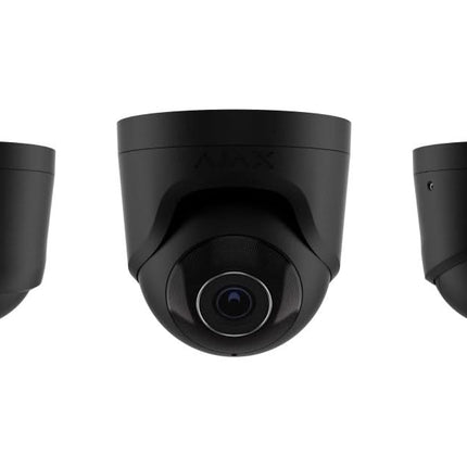 Ajax Systems Ajax Systems TurretCam Zwart 4mm, 8Mp 4K IP-beveiligingscamera DEMO MODEL