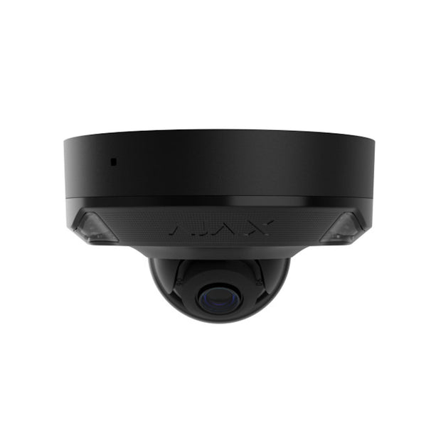 Ajax Systems DomeCam Mini HL Zwart 8MP 4K Hybride Verlichting IP Camera