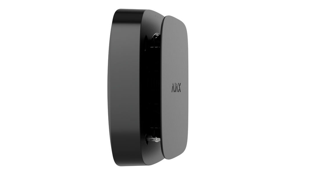 Ajax Systems FireProtect 2 RB (Hitte) vervangbare batterijen, zwart