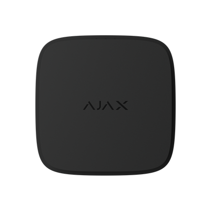 Ajax Systems FireProtect 2 RB (Hitte/Rook) vervangbare batterijen, Zwart